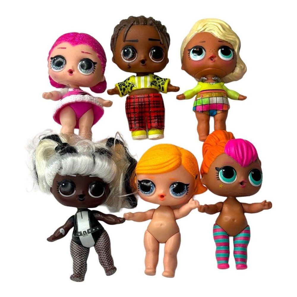 LOL Surprise 3” Doll Lot 6 Dolls
